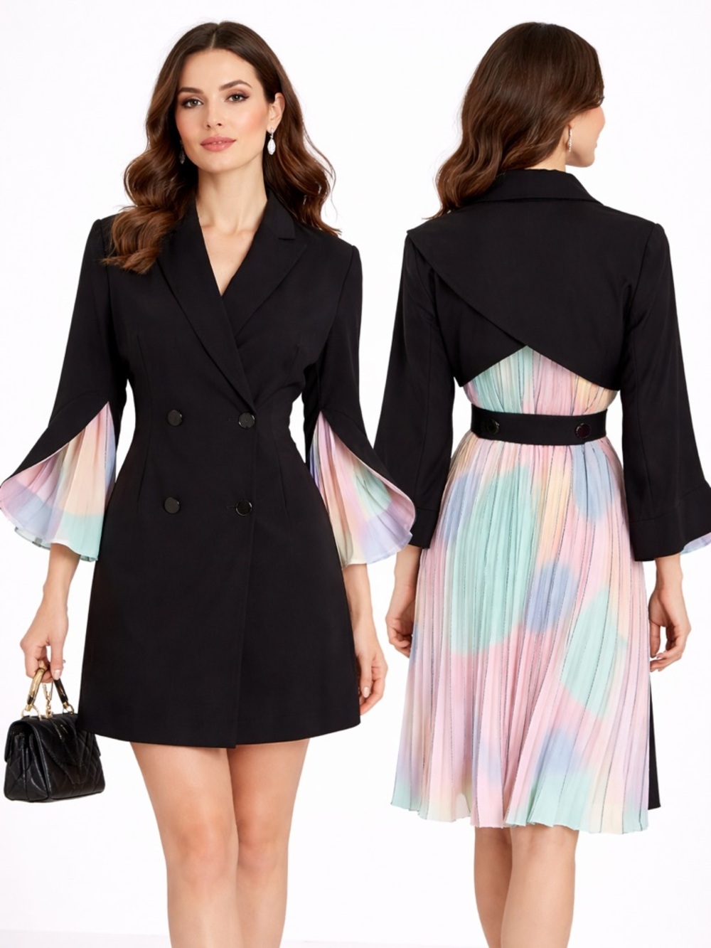 Gorgeous Pleated Back Jacket The Inoa XS
